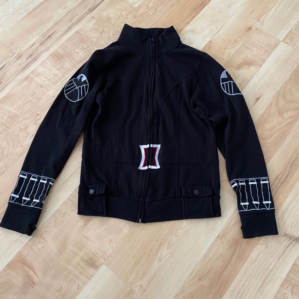 HTF Black Widow ZIP Sweatshirt